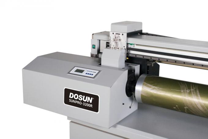 Macchina per incidere rotatoria del getto di inchiostro di Digital, attrezzatura dell'incisione del tessuto di alta precisione 4